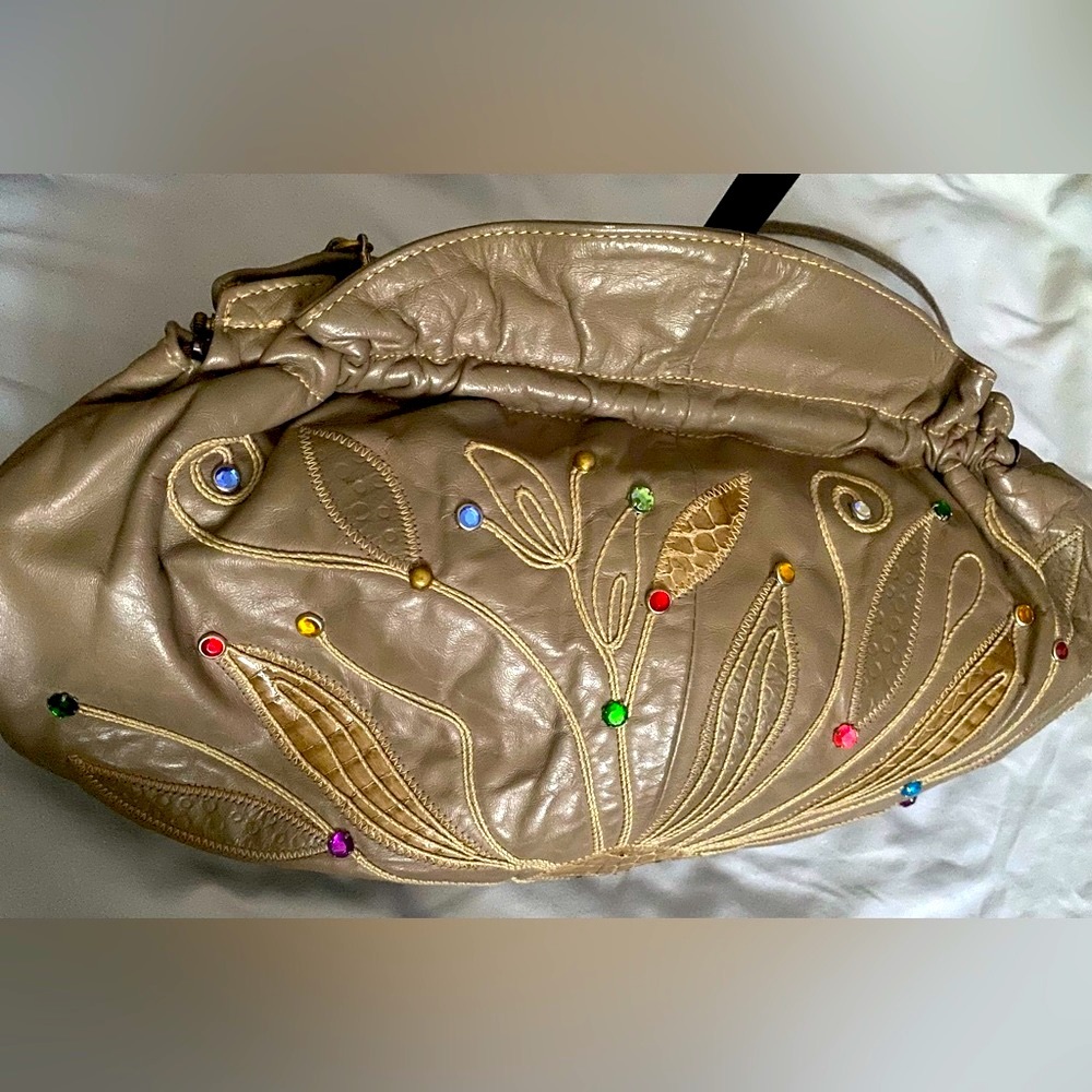 Made in USA leather Design by Danielle Inc handbag